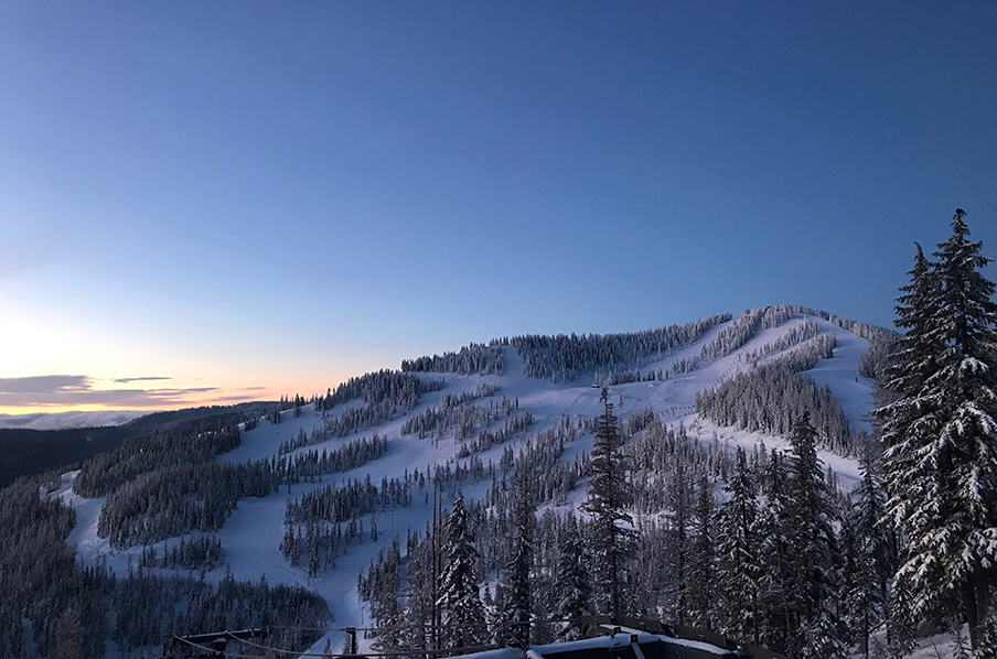 Kellogg Peak at Sunrise